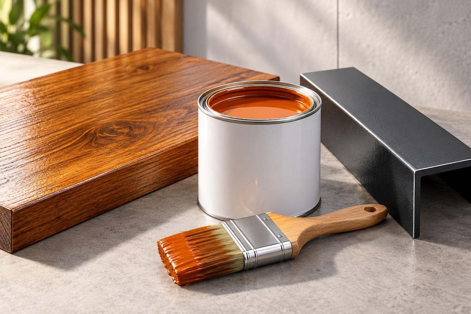 Metal & Wood Paints building materials
